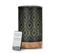 Zen'Arôme Difusor ultrasónico de aromaterapia Sevilla, difusor de Aceite Esencial en frío, difusor eléctrico con Control Remoto, iluminación LED Personalizable, Carcasa de Metal con diseño Original