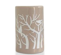 Zen'Arôme - Quemador de Perfume perfumado para aceites Esenciales de aromaterapia, portavelas Treebee de cerámica, Color Beige y Decorativo, 11 cm de Alto, Treebee Nude
