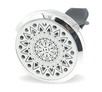 Zen'Arôme Yoga Difusor de Coche Clip'aroma, Acero Inoxidable, Talla única