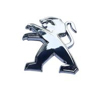 ZENCIX Etiqueta Engomada Emblema Maletero Trasero Parachoques Delantero del Automóvil, para Peugeot 207 307 107 407 507 508 408 308 Calcomanía Insignia Metal 3D, Accesorios Decoración Exterior