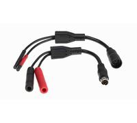 ZENEC Z-EACC-DODIF Juego de adaptadores de Cable para Furgonetas, Compatible con DOMETIC CAM 35 Cable de cámara de 6 Pines, Mini Conector de 4 Pines