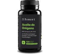 Aceite de Orégano, Estandarizado al 80% de Carvacrol y 2% de Timol - Con Aceite de Oliva Virgen Extra Ecológico para Mejor Absorción - 120 Cápsulas Blandas - Zenement