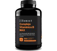 ZENement Complejo Vitamínico B MAX 365 Comprimidos Veganos