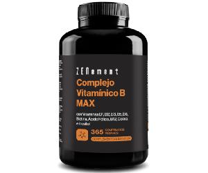 ZENement Complejo Vitamínico B MAX 365 Comprimidos Veganos