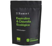 ZENement Espirulina y Chlorella Ecológica 600 Comprimidos Veganos