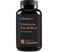Maca Peruana Extracto de Raíz 4000 mg, Altamente Concentrado, 120 Cápsulas Veganas | Incrementa los niveles de Energía, la Vitalidad, el Rendimiento Atlético y Equilibrio Hormonal | Zenement