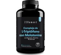 Zenement L-Triptófano con Melatonina, Magnesio y vitaminas B3, B5 y B6 – 180 cápsulas veganas