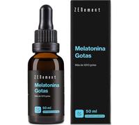 Melatonina Pura Gotas, Botella con 50 ml - Sueño Melatonina Gotas para Dormir Profundamente, Efecto rápido y duradero - Melatonina Niños y Adultos - Melatonina liquida, Fácil dosificación
