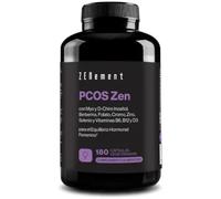PCOS Zen - Myo-Inositol y D-Chiro-Inositol 40:1- Fórmula completa para Ovarios Poliquísticos (PCOS/SOP) - Equilibrio Hormonal y Apoyo Metabólico Femenino - 180 Cápsulas Vegetales - Zenement