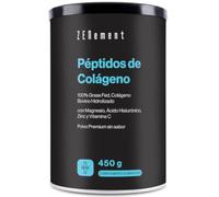 ZENement Péptidos de Colágeno con Magnesio, Ácido Hialurónico, Zinc y Vitamina C 450 gr