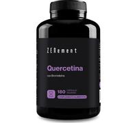 Quercetina 500 mg, con Bromelaína, 180 Cápsulas Veganas | Extracto de flores de Saphora Japonica al 95% en Quercetina | Suplemento Antiedad y Antioxidante | 100% Ingredientes Naturales | Zenement