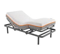 Zenex - Cama Eléctrica Articulada 80 x 190 + Colchón