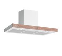 ZenFusion 601,5m³/h 90cm Campana Extractora de Pared Blanco