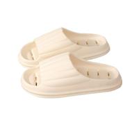 Zeng25liangOu-12 antideslizante Bathroom Shoes with Drainage Holes, Comfort Non-Slip House Shower Slippers Summer Lightweight Quick-Dry Pool Slides para piscina ducha playa(Blanco,Alpha XX-Large)