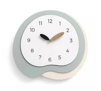 Zeng25liangOu-12 Fácil de Leer Reloj for el hogar, Reloj de Pared Decorativo, Reloj de Pino for Sala de Estar, Adecuado for Sala de Estar, Estudio, Dormitorio, Oficina.(Blue)
