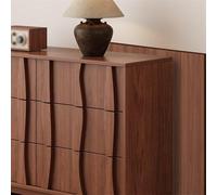 Zeng25liangOu-12 sorteos de Almacenamiento Cómoda Retro de una Sola Fila con 5 cajones, Armario Almacenamiento for Dormitorio, Organizador Ropa(Multi-Colored)