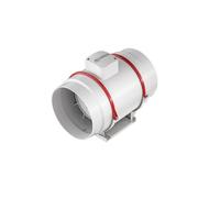 Zeng25liangOu-12 ventilador del ático Ventilador de conducto Ventilación en línea extracción Bajo nivel ruido Ático Sótano Cobertizo plantación Fácil instalación(Medio)