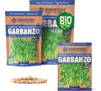 ZenGreens® - Semillas de garbanzo ecológico - Elija entre 10g, 200g y 500g - brotes de garbanzo - germinación de más del 97% - Microgreens