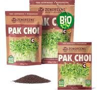 ZenGreens® - Semillas de pak choi ecológico - Elija entre 10g, 200g y 500g - brotes de pak choi - germinación de más del 97% - Microgreens