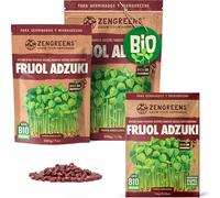 ZenGreens® - Semillas ecológicas para brotes de Frijol Adzuki (Vigna angularis) - germinados fáciles de cultivar en germinador - 10 g