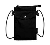 ZENGSING Bolsa De TeléFono Crossbody De Las Mujeres Bolsas De TeléFono MóVil Mini Bolso De Hombro Crossbody De Nylon Con Correas Ajustables Desmontables Bolso Menores De 7 Pulgadas (Negro)