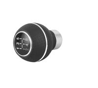 zengxi Perilla de cambio Pomo de cambio marchas universal cuero y aluminio para M8, M10, M11 M12(Prata)