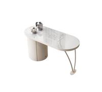 ZENGXJYCQINGJIANG Mesas y sillas Slate Balcony Tea Table Small Tea Cart Modern Simple Kung Fu Coffee Table for Living Room, Office Muebles de salón
