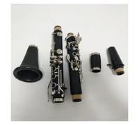 Zengxue B Clarinete De Bakelita Plana Para Principiantes Para Practicar Tocando El Clarinete De 17 Llaves clarinete estudiante