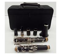 Zengxue Estudiante Clarinetes Bakelite BB Clarinetes Llaves Plateadas De Plata 17 Teclas Caso Boquilla clarinete estudiante