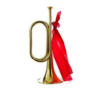 ZENGXUE Gran Paso De Asamblea De Emergencia Número Antiguo Banda De Cuerno Trompeta Exquisito Artesanía Instrumento Musical Bronce Cuerno Trompeta estudiantil