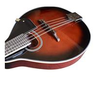 Zengxue Herramienta Redonda Del Panel De Abeto Burgundy 8 String Mandolin Con Accesorios De 7 Piezas Instrumento Musical Occidental Principiantes mandolina (Color : Crimson)