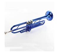 ZENGXUE Instrumento De Trompeta Azul Del Instrumento De Viento Occidental Del Principiante Trompeta estudiantil