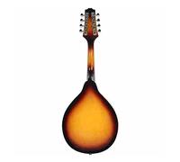 Zengxue Instrumento Musical Folk Basswood Mandolin 8 String Piano Guitar Instrumento Musical Occidental Principiantes mandolina (Color : Wood color)