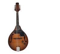 Zengxue Instrumento Musical Nacional Mandolina Tibetana Guitarra 8 String Solid Wood Pandolin Electroacústico Principiantes mandolina (Color : Electro-acoustic deep coffee)