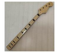 ZENGXUE Mástil guitarra eléctrica 4 Cuerdas Arce 20 Trastes Bass Guitar Cuello Reemplazo Fijante De Arce De 34 Pulgadas