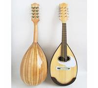 Zengxue Scoop Type Treble 8 String Mandolin Spruce Scoop Japanese Style Instrumentos Musicales Occidentales Principiantes mandolina