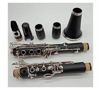 Zengxue Vintage Clarinet Bakelite A Clarinetes Llaves Plateadas De Plata 17 Llaves Con Estuche Bucal clarinete estudiante