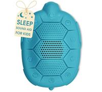 Zenimal Reproductor de audio de meditación para niños, dispositivo patentado de atención plena sin pantalla con 9 meditaciones de audio y 60 minutos de sonidos y música relajantes, color verde azulado