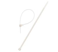 Zenitech 100 bridas para cables 3,6x140mm Blanco
