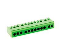 Zenitech 150020 Terminal de tierra, verde