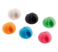 Zenitech 6 clips autoadhesivos para cordones y cables