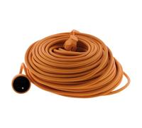 Zenitech - Extensión de jardín 16A HO5VV-F 3G1.5 2P+Tierra 45m - Naranja