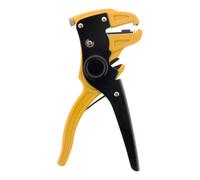 Zenitech - Alicate Automático para Desforrar Cables - Herramienta Multifuncional Ajustable - Se Adapta a Todos los Diámetros de Cables - Mango Ergonómico para Comodidad - Amarillo