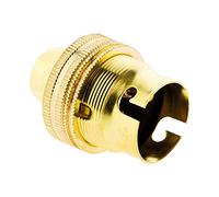 Zenitech - Aro terminal de tierra para toma de latón B22 - Doble