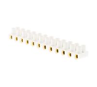 Zenitech - Barras de 12 soportes 4 mm² blanco - Zenitech