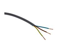 Zenitech - Cable De Alimentación Eléctrica H05VV-F 3G1,5mm² - Para Aparatos Domésticos Y Electrodomésticos - Resistente A La Abrasión Y A La Humedad - Gris - 25m