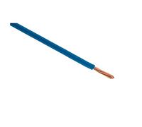 Zenitech - Cable de Alimentación Eléctrica H07V-R 6 mm² - Conductor Monohilo con Aislamiento PVC - Uso Interior - Conexiones Residenciales - Tensión Hasta 700V - 5 m - Azul
