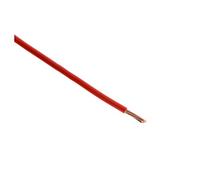 Zenitech - Cable De Alimentación Eléctrica H07V-R 6mm² - Conductor Monofilamento Aislante PVC - Para Dispositivos Domésticos Y Electrodomésticos - Tensión 700V - Rojo - 10m