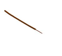 Zenitech - Cable de Alimentación Eléctrica H07V-U 1,5 mm² - Conductor Monohilo con Aislante de PVC - Uso Interior - Conexiones Residenciales - Tensión Nominal Hasta 700V - 10 m - Marrón