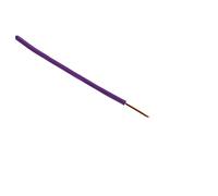 Zenitech - Cable de alimentación H07V-U 1,5mm² violeta - 10m